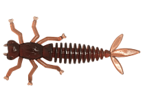 Силиконовая приманка LureMax KARAKATITSA 3''/7,5 см, 003 - Motor Oil (6шт)