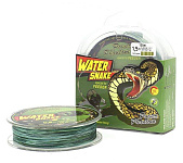 Шнур Power Phantom WaterSnake PE 135м #0.6 7.3кг/0.12мм camo-green