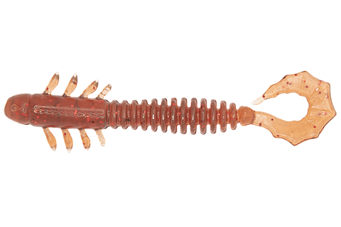 Силиконовая приманка LureMax GOBLIN 4,5''/12 см, 005 - Teriyaki Oil (4шт)