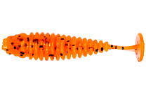 Виброхвост LureMax PICOLINO 1,5"/3,5см, LSP15-008  Fire Carrot   (10 шт)