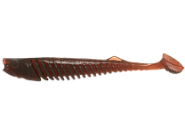 Виброхвост LureMax VISHNU 4,5''/12 см, 003 - Motor Oil(4шт)