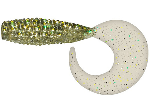 Твистер LureMax TEASER 1,5''/4см, LST15-012 Pearl Shad (10 шт.)