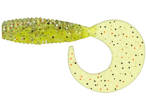 Твистер LureMax TEASER 2''/5см, LST2-011 Smokey Mustard (10 шт.)
