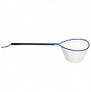 Подсачек EcoPro синий (A 060) силиконовая сетка 44*39см рукоятка 1.09м