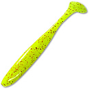 Виброхвост Keitech Easy Shiner 2" Chartreuse Red Flake (12 шт)