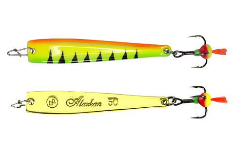 Блесна зимняя EcoPro Alaskan 80мм/15.5гр FTG