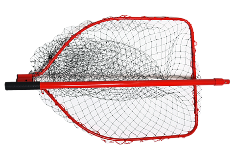 Подсачек ECOPRO 85*85, рукоятка 2,3 м, красный (EP-68060232)