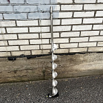 Шнек титановый телескопический под шуруповерт 130мм