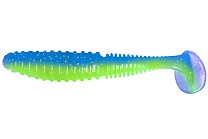 Виброхвост LureMax AYAME 3''/7,5см, LSA3-028 Blue Canary (10 шт.)