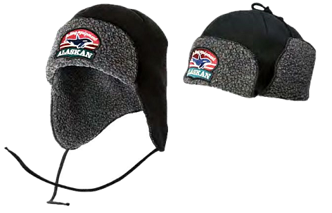 Шапка флисовая Alaskan черная (R90001Bl)