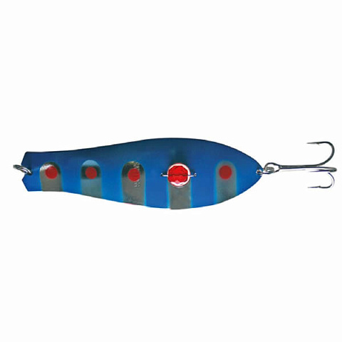 Блесна Kuusamo Professor 0, 130/44 с камнем BLU/N-C