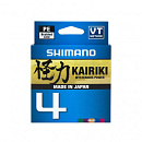 Плетенка Shimano Kairiki 4 PE 150 м 0.10мм 6.8кг разноцветная