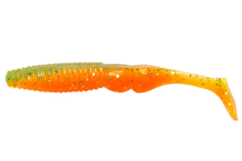 Виброхвост LureMax BUTCHER 4''/10см, LSB4-014 Tomato Green (10 шт.)