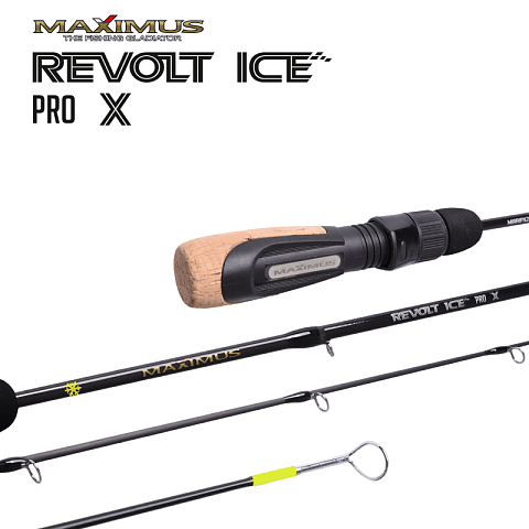 Зимняя удочка Maximus REVOLT ICE PRO X 281MH до 40гр