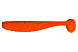 Виброхвост LureMax SLIM SHAD 4,5''/11,5см, LSSLS45-008 Fire Carrot (5 шт.)