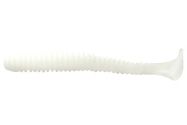 Виброхвост LureMax SENSOR 4''/10см, LSSR4-020 Glow White (10 шт.)