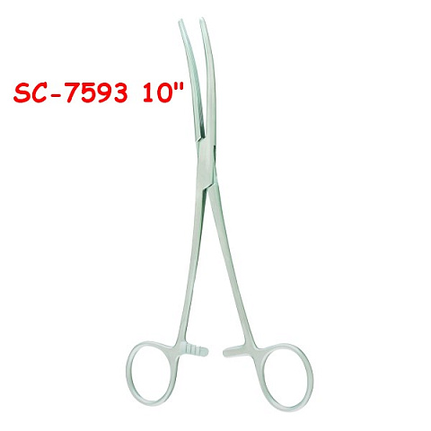 Зажим Stinger SC-7593 10" Forcep Curved (Загнутый)