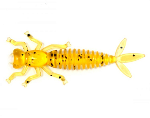 Силиконовая приманка LureMax KARAKATITSA 3''/7,5 см, 004 - Caramel Oil (6шт)