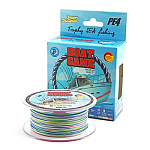 Шнур Power Phantom Boat, 300m, multicolor #8 0,47мм, 48.5кг