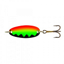 Блесна колеблющаяся Kuusamo UL 1 30/4 BL/GR/FYe/FR-C