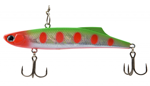 Виб ECOPRO Nemo Fin 90 мм 28г 023 Broken Lime