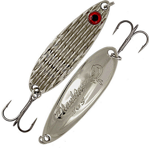 Блесна колеблющаяся Luremax Plankton 64mm 18g цв.09, Red eye