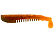 Виброхвост LureMax YOBBO 2,5" / 6см, LSY3-005 Teriyaki Oil (10 шт.)