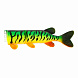 Запасное тело Westin Mike the Pike 200mm Crazy Firetiger