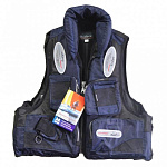 Жилет рыболовный (плавающий) Aqua Sport синий