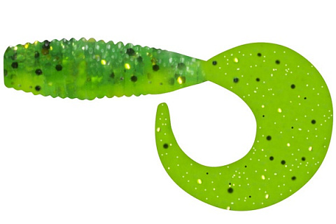 Твистер LureMax TEASER 2''/5см, LST2-010 Avokado Green  (10 шт.)