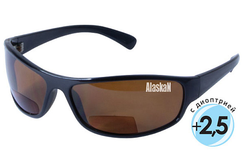 Поляризационные очки Alaskan Anvik AG20-01 brown "diopter +2.5"