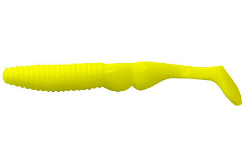 Виброхвост LureMax BUTCHER 3''/7,5см, LSB3-001 Chartreuse (7 шт.)