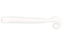 Червь LureMax CHEEKY WORM 4''/10см, LSCW4-020 Glow White (10 шт.)