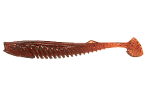 Виброхвост LureMax VISHNU 4''/9 см, 005 - Teriyaki Oil (5шт)