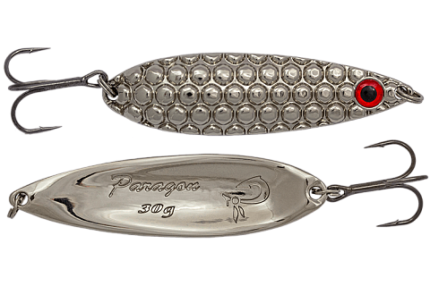 Блесна колеблющаяся Luremax Paragon 75mm 26g цв.09,Red eye