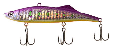 Виб ECOPRO Kuda 105мм 35г 008-Night Seamark