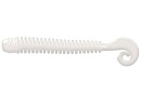 Червь LureMax CHEEKY WORM 2,5''/6см, LSCW25-009 White UV (10 шт.)