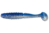 Виброхвост LureMax AYAME 3''/7,5см, LSA3-013 Smoke Blue (10 шт.)