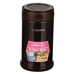Термоконтейнер Zojirushi SW-FCE75-TD 0.75 литра с сумкой и ложкой (коричнеый)
