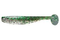 Виброхвост LureMax SLIM SHAD 4''/9,5см, LSSLS4-07-012 Pearl Shad (7 шт.)