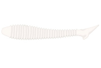 Виброхвост LureMax SEEKER 2,5''/6,5см, LSSK25-009 White UV (10 шт.)