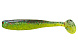 Виброхвост LureMax SLIM SHAD 4''/9,5см, LSSLS4-07-011 Smokey Mustard (7 шт.)