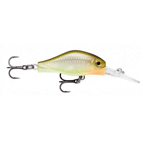 Воблер Rapala Shadow Rap Fat Jack 4см/4гр SDRFJ04-HAY