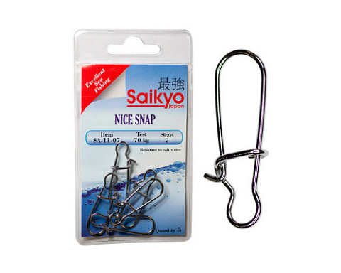 Морская застежка Saikyo SA-11-06 - 5шт
