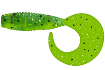 Твистер LureMax TEASER 1,5''/4см, LST15-010 Avokado Green  (10 шт.)