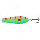 Блесна Kuusamo Professor 2 90/26 с камнем GR/FYe/FR/BLU/N-B
