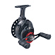 Катушка зимняя мультипликаторная черная праворукая