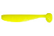 Виброхвост LureMax SLIM SHAD 3''/7,5см, LSSLS3-001 Chartreuse (10 шт.)