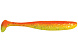 Виброхвост LureMax SLIM SHAD 2''/5см, LSSLS2-008 Fire Carrot (10 шт.)